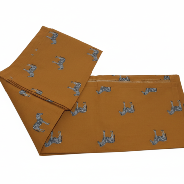 Zebra Turuncu Nevresim Takımı