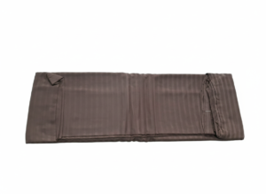 Çizgili Kahverengi Nevresim Takımı