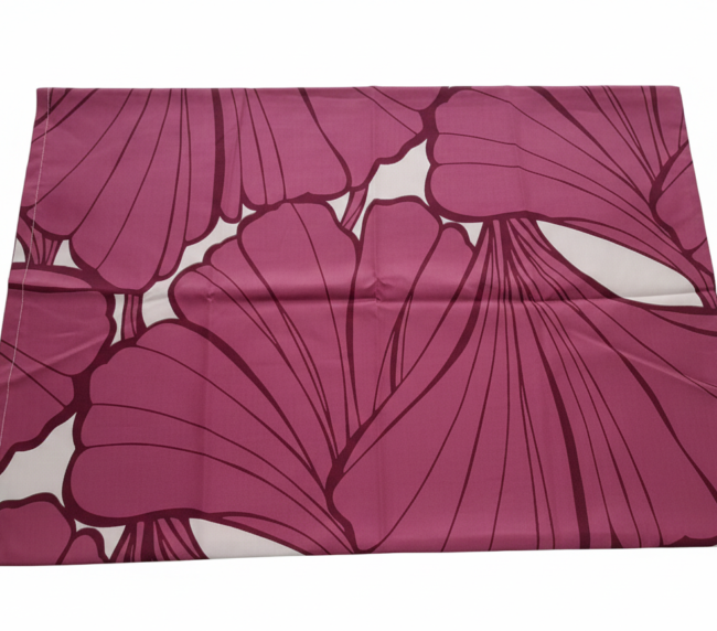 Pembe Mabet Yapraklı Nevresim Takımı