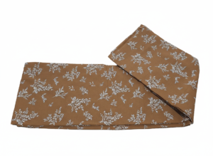 Bitkili Turuncu Nevresim Takımı