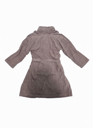 Gül Kurusu Pamuk ve Bambu Karışımı Bornoz